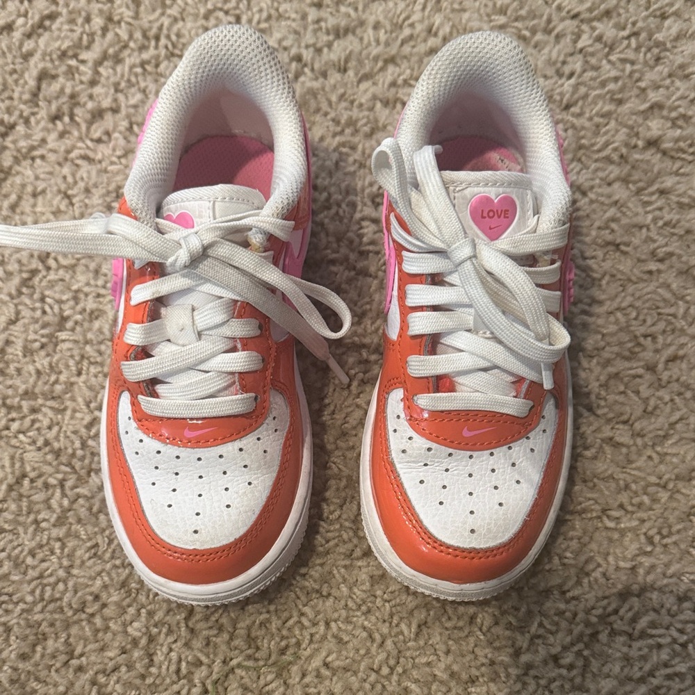 Nike Kids' Sneakers - Orange and Pink